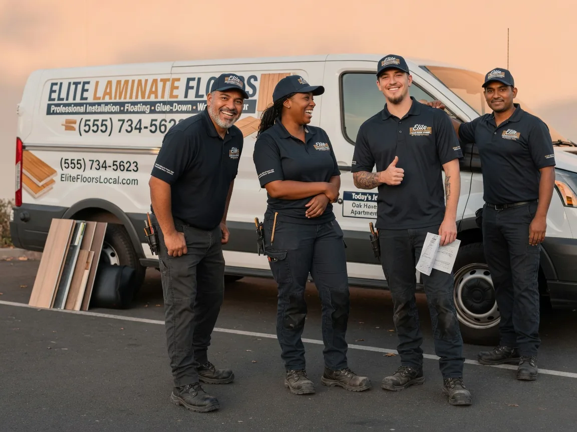 Laminate flooring installation company in Dent, MN